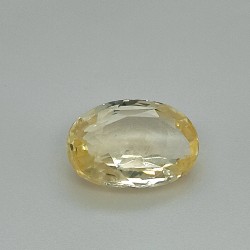 Yellow Sapphire  (Pukhraj) 4.58 Ct Good Quality